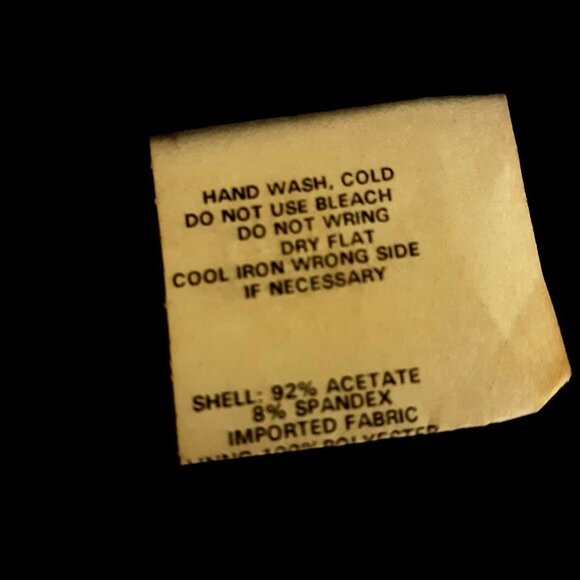 Vintage Jessica Mcclintock Gunne Sax Black Strapless Sparkly Evening Gown with C - Picture 6 of 7